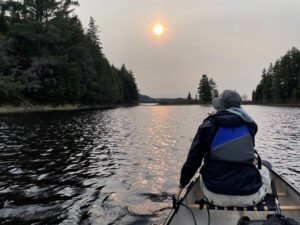 paddle into the sun